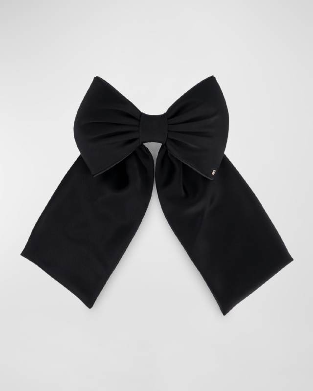 Silk Bow Barrette